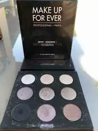 MAKE UP FOR EVER - 9 artist shadow palette - Artist shadows 1