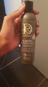 DESIGN ESSENTIALS - Almond & avocado - Moisturizing & detangling sulfate free shampoo