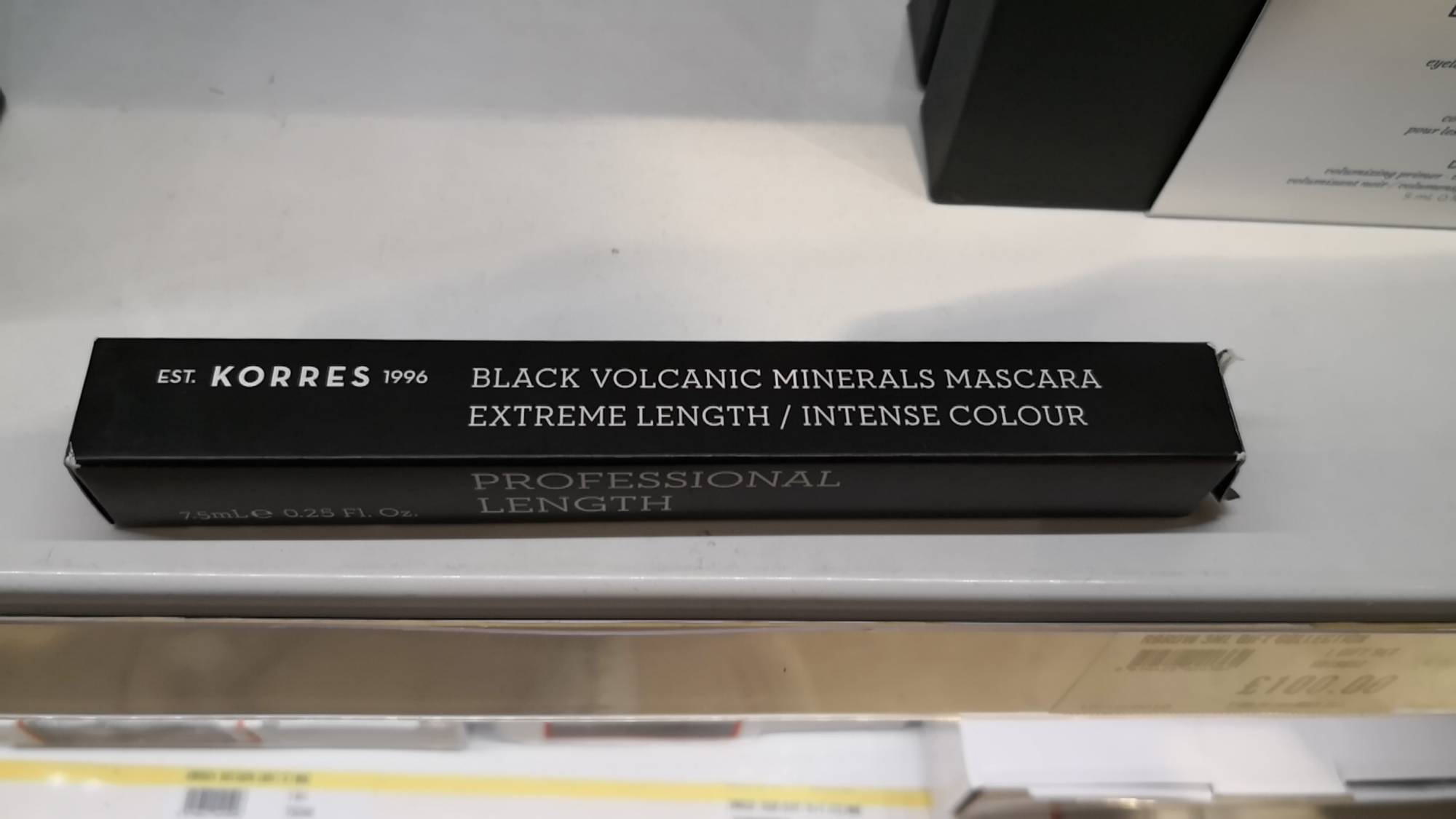 KORRES - Black volcanic minerals mascara