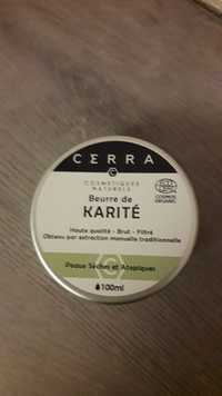 CERRA - Beurre de karité peaux sèches et atopiques