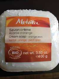 MELVITA - Ecorce d'orange - Savon crème
