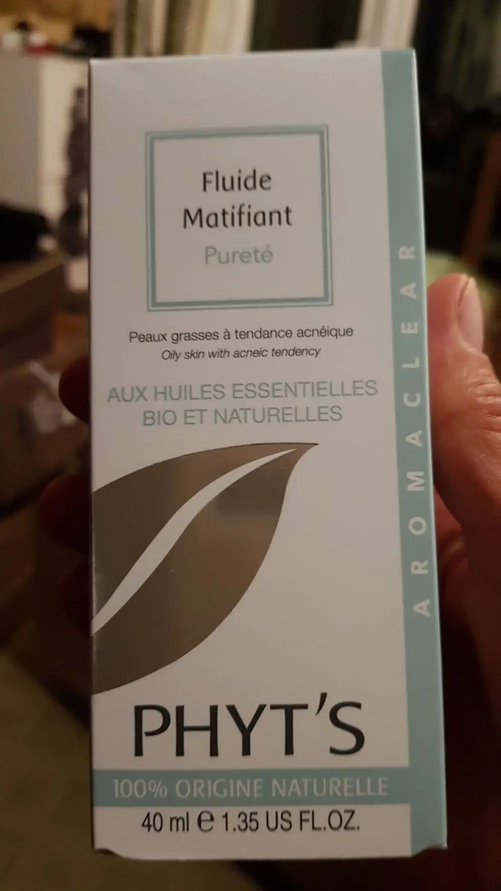 PHYT'S - Fluide matifiant pureté - Peaux grasses à tendance acnéique 