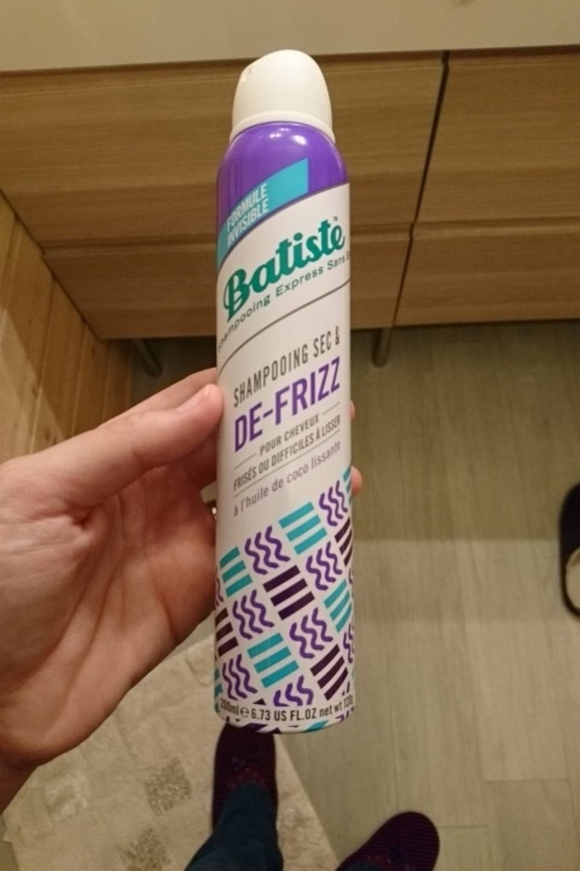 BATISTE - Shampooing sec & De-Frizz 