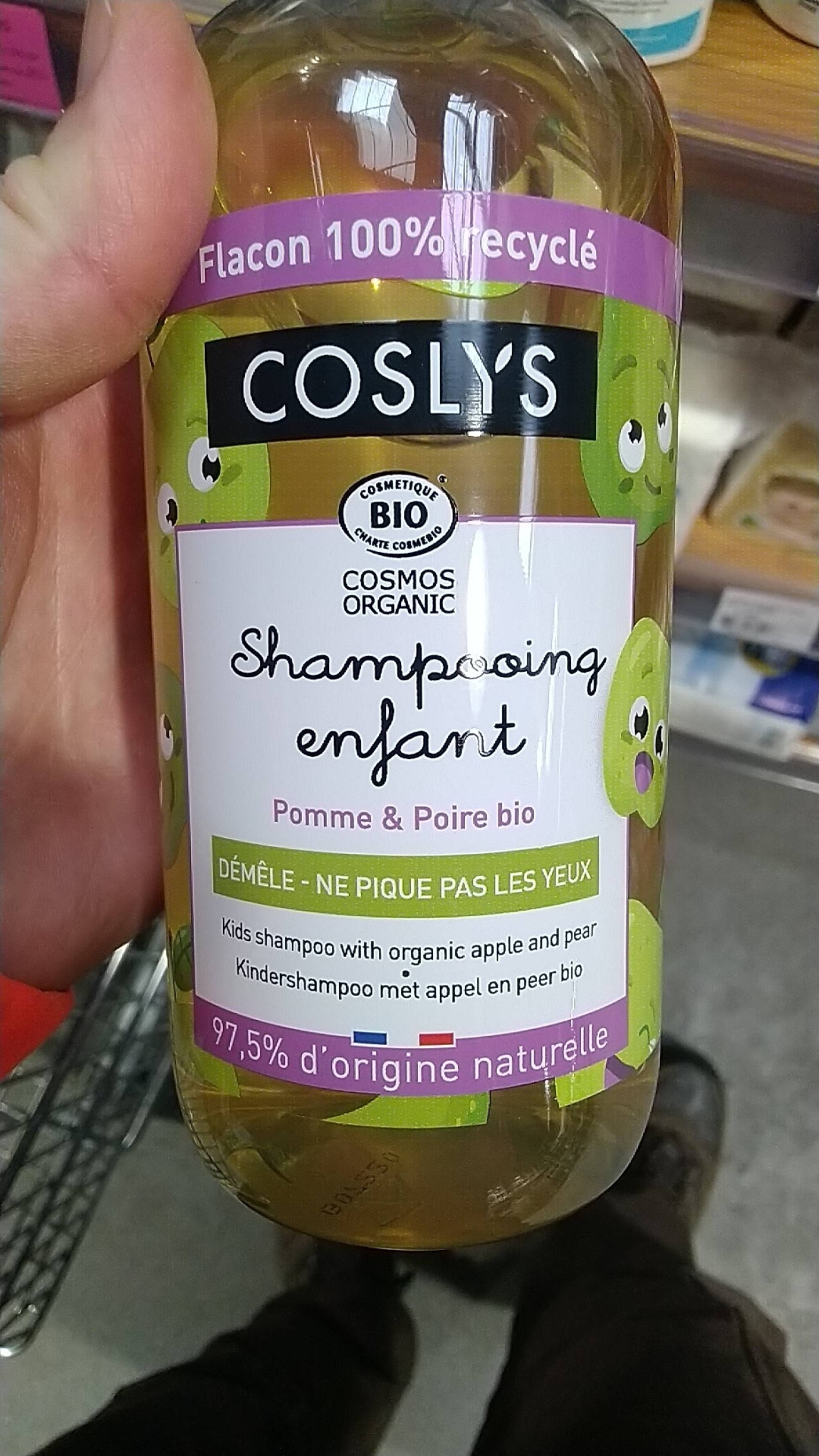 Shampooing Enfant - Pomme & Poire Bio - Coslys