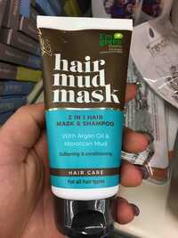 MASCOT EUROPE BV - Hair mud mask - 2 in 1 hair mask & shampoo