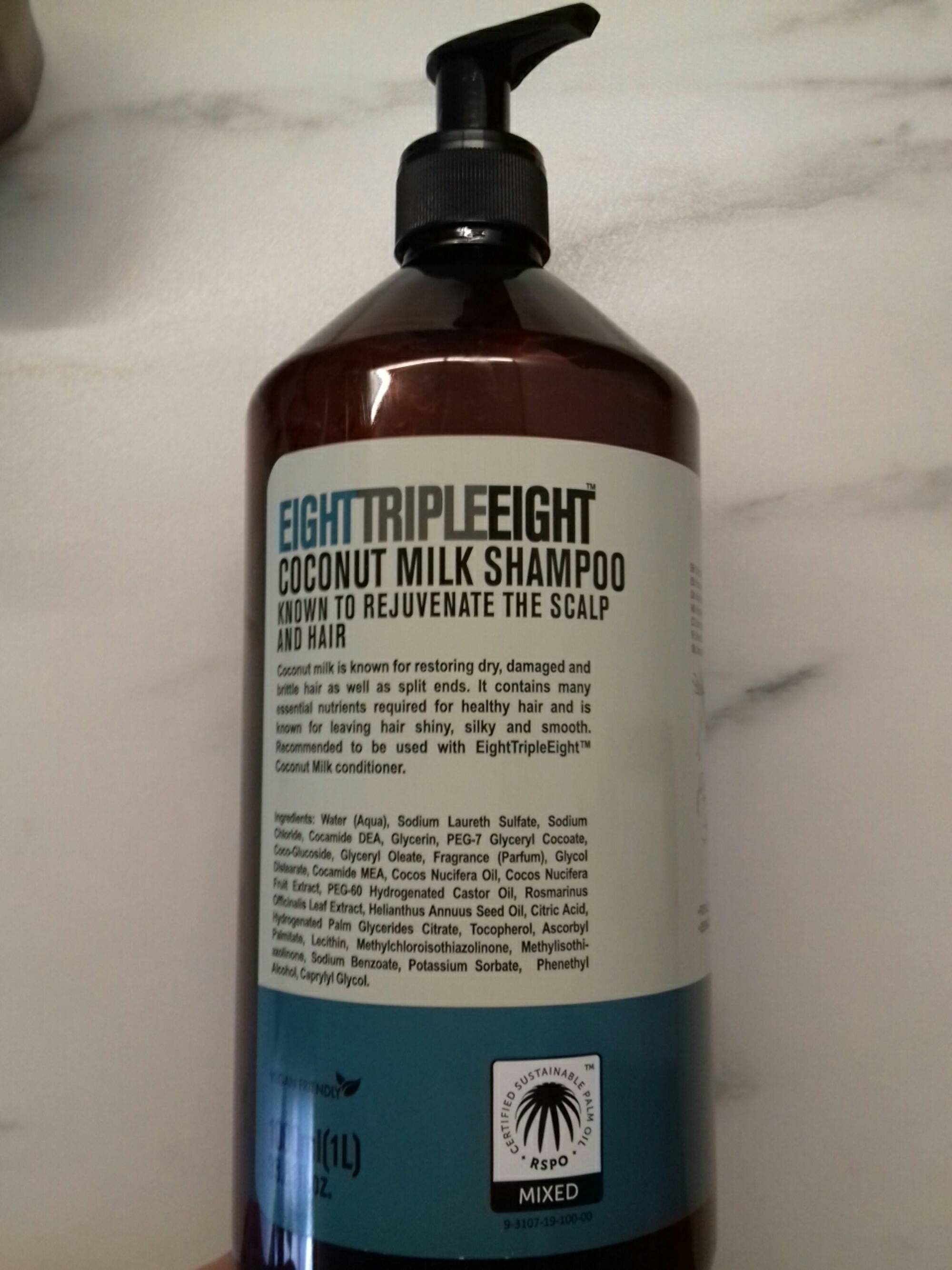 EIGHT TRIPLE EIGHT - Coconut milk shampoo