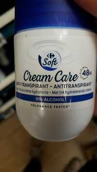 CARREFOUR - Soft Cream care - Anti-transpirant 48h