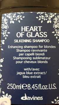 DAVINES - Heart of glass - Shampooing sublimateur pour cheveux blonds