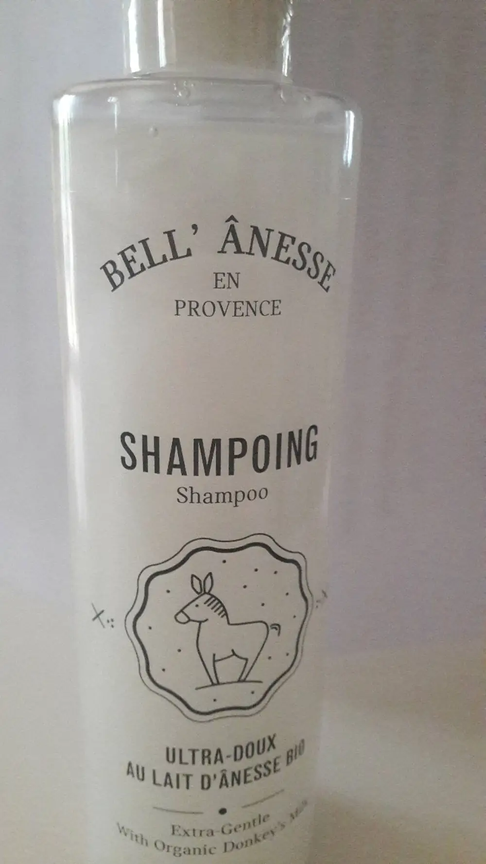 BELL'ÂNESSE EN PROVENCE - Shampoing ultra-doux au lait d'Ânesse bio