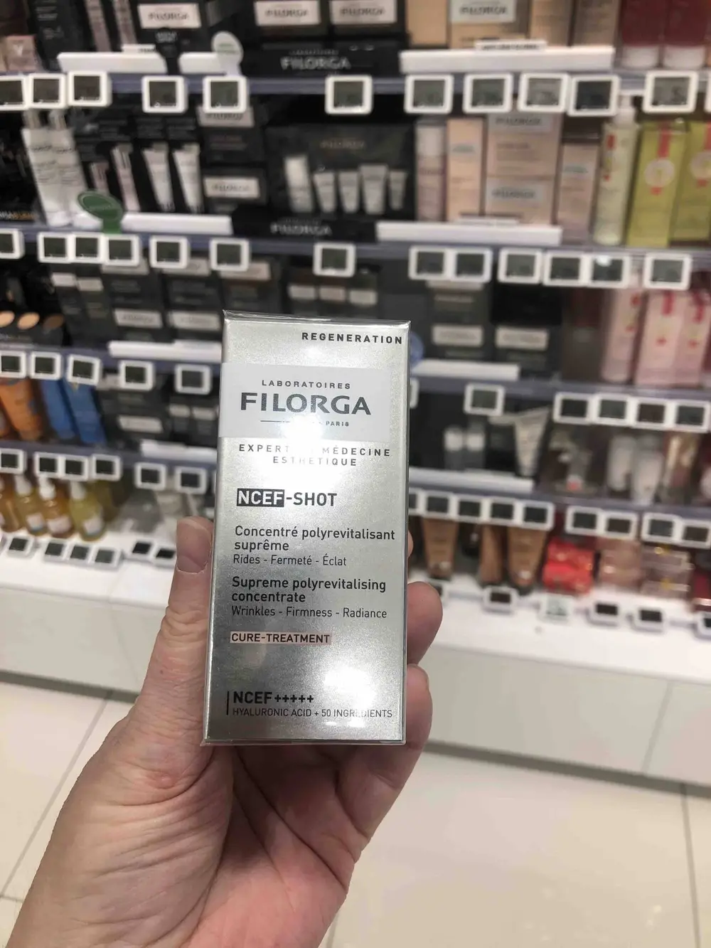 LABORATOIRES FILORGA - NCEF-Shot - Concentré polyrevitalisant suprême