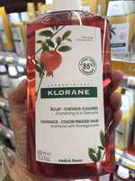 KLORANE - Eclat cheveux colorés - Shampooing à la grenade