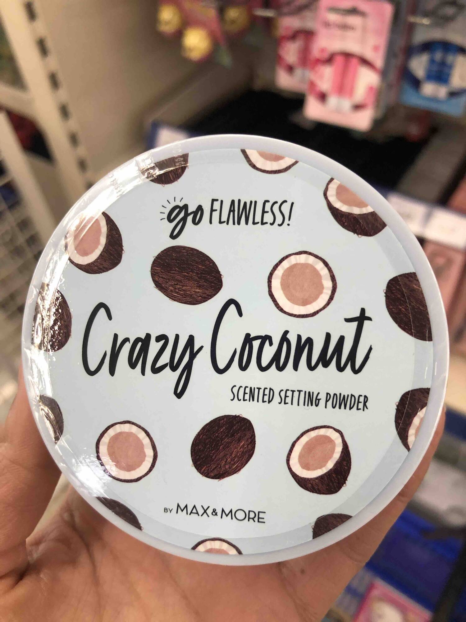 MAX & MORE - Crazy coconut - Scented setting powder