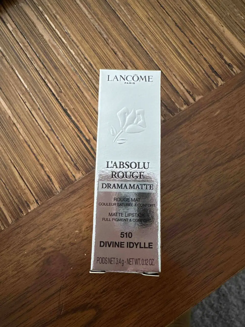 LANCÔME - L'absolu rouge drama matte - Rouge mat 510 divine idylle