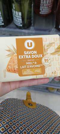 BY U - MAGASINS U - Savons extra doux miel & lait d'avoine