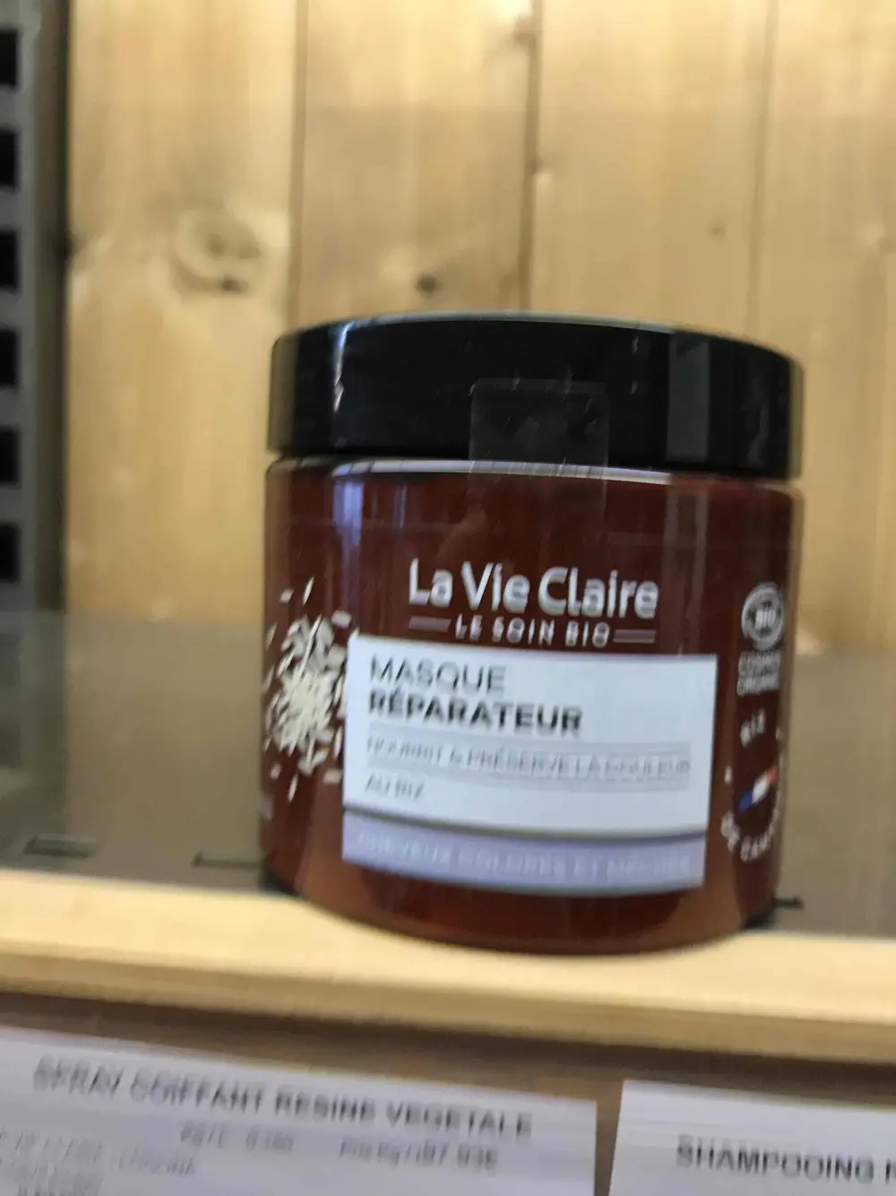 LA VIE CLAIRE - Masque réparateur au riz