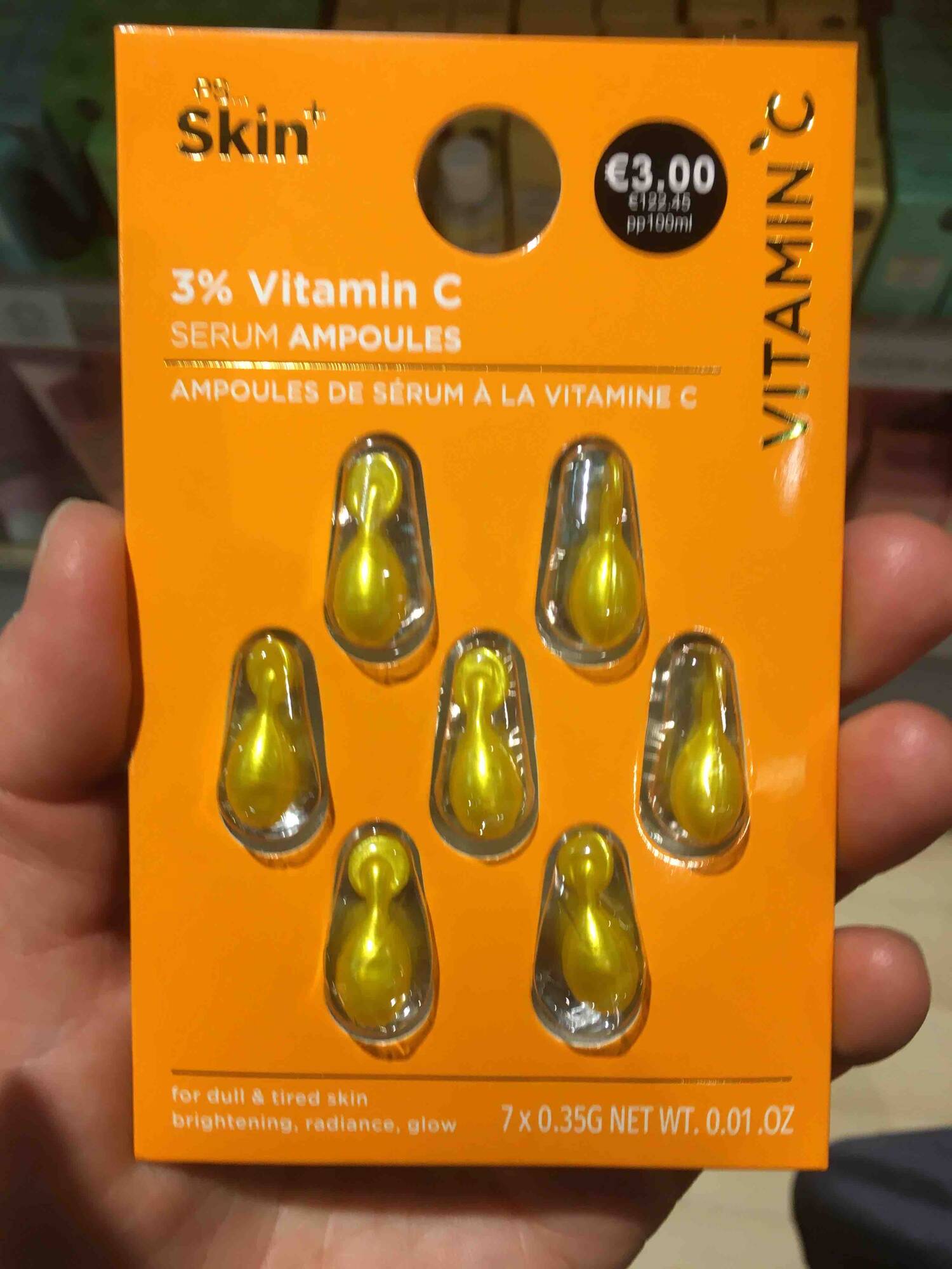 PRIMARK - Ampoules de sérum à la vitamine C