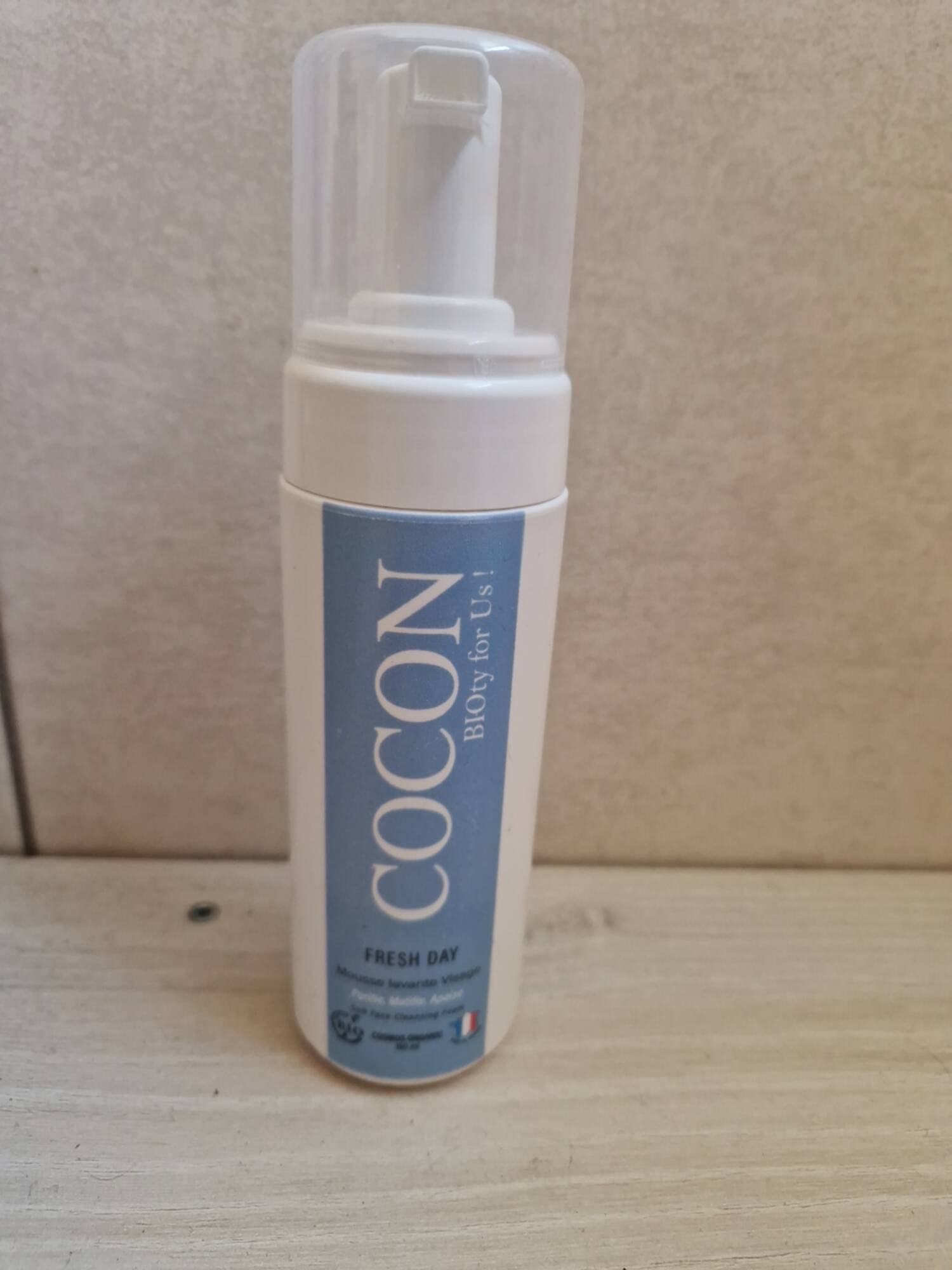 COCON - Fresh day - Mousse lavante visage