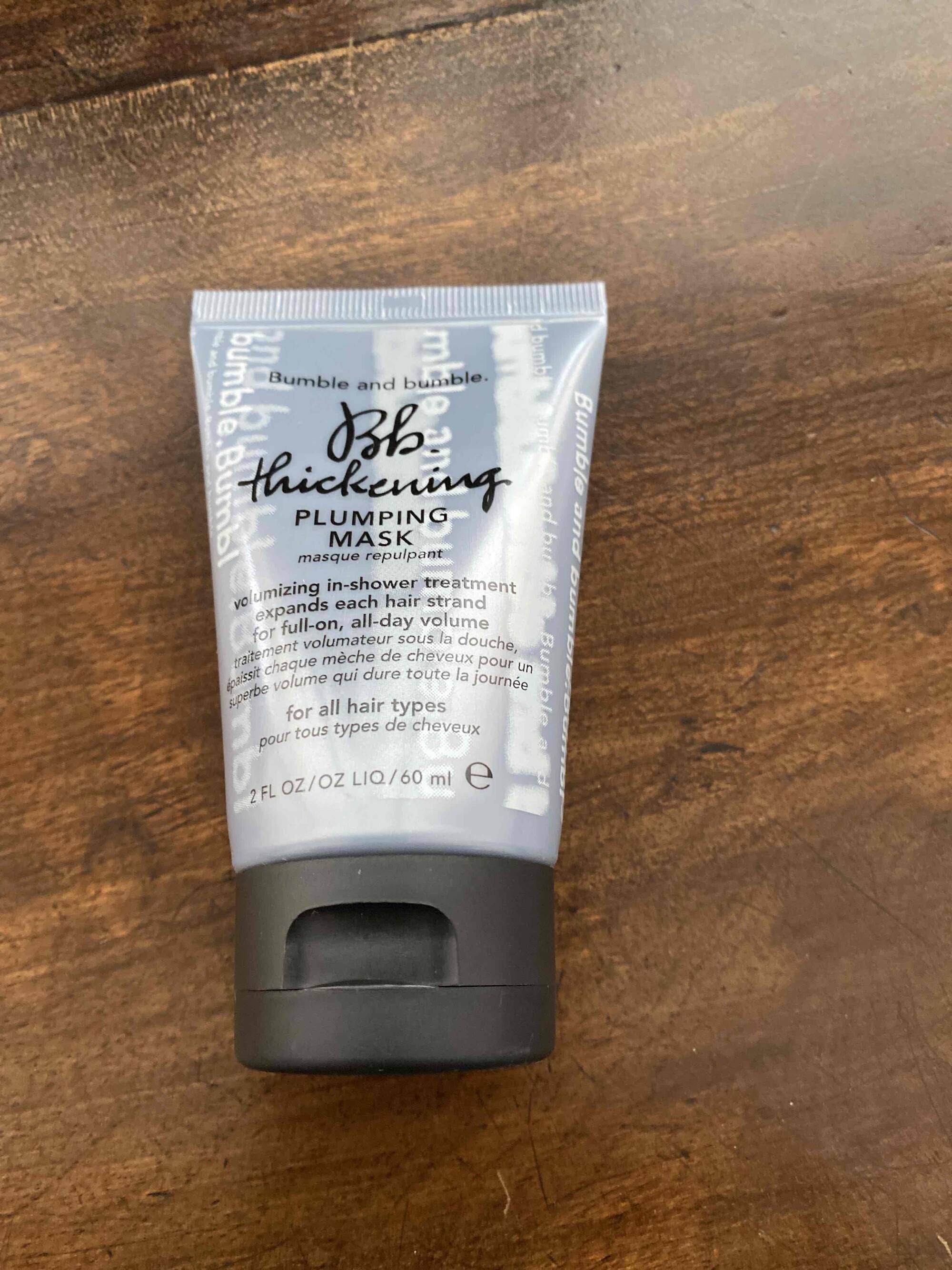BUMBLE AND BUMBLE - Thickening - Masque repulpant