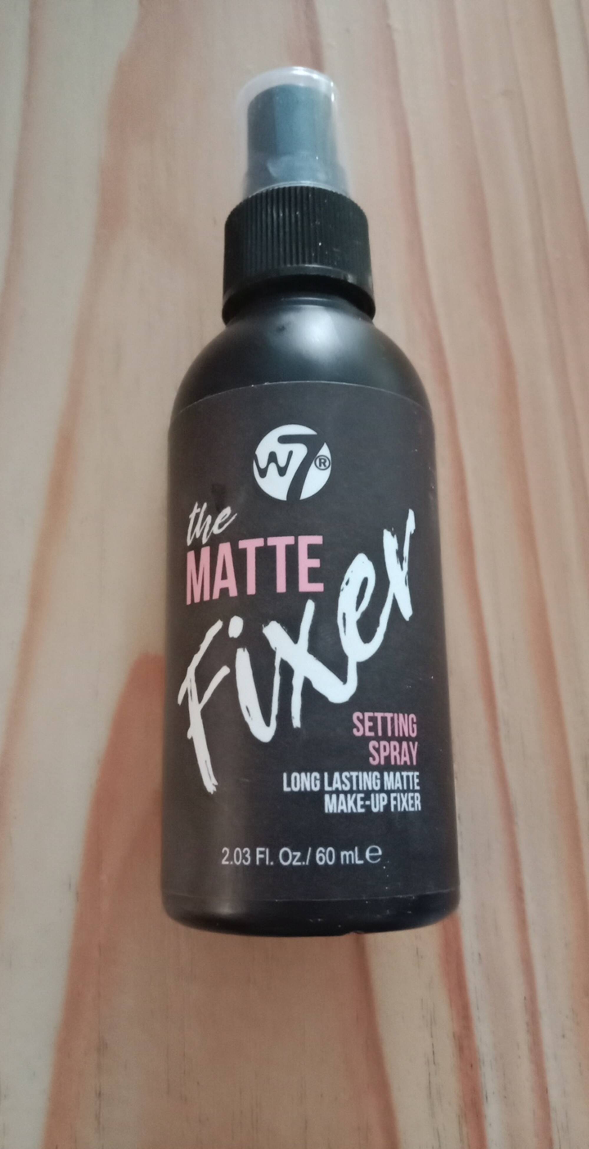 W7 - The matte fixer - Setting spray make-up fixer