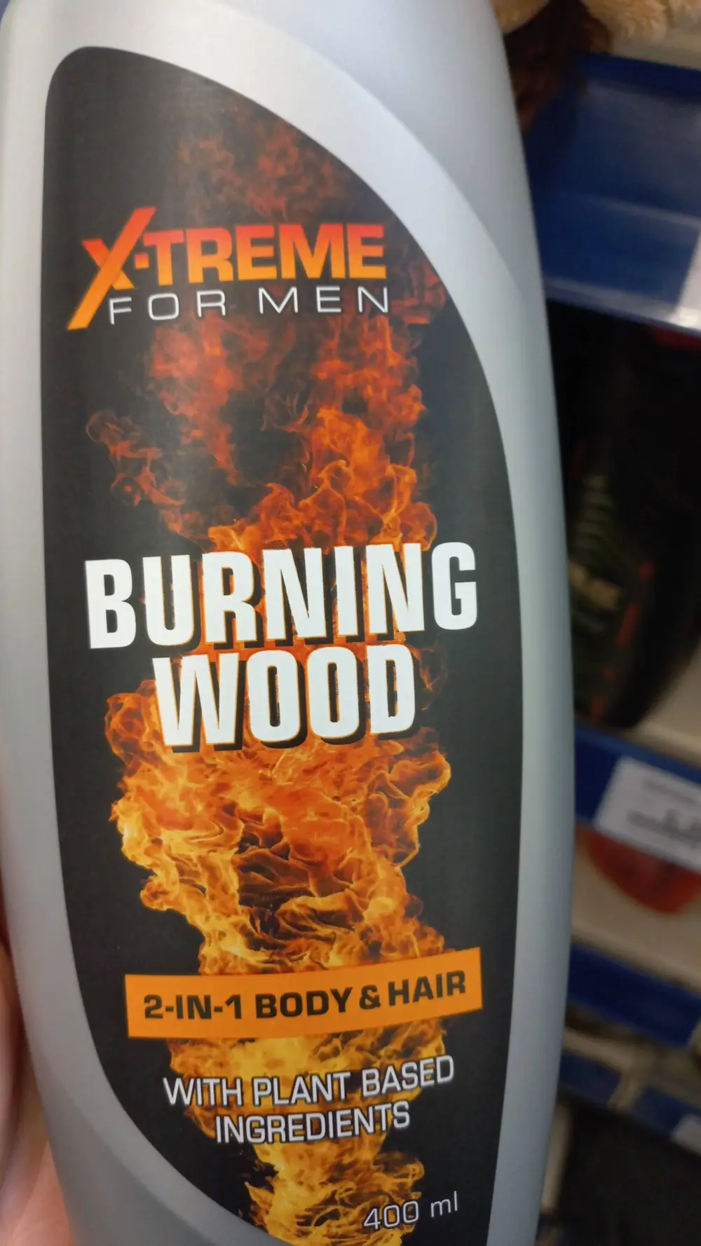 XTREME - Burning wood - 2 in 1 Body & hair for men