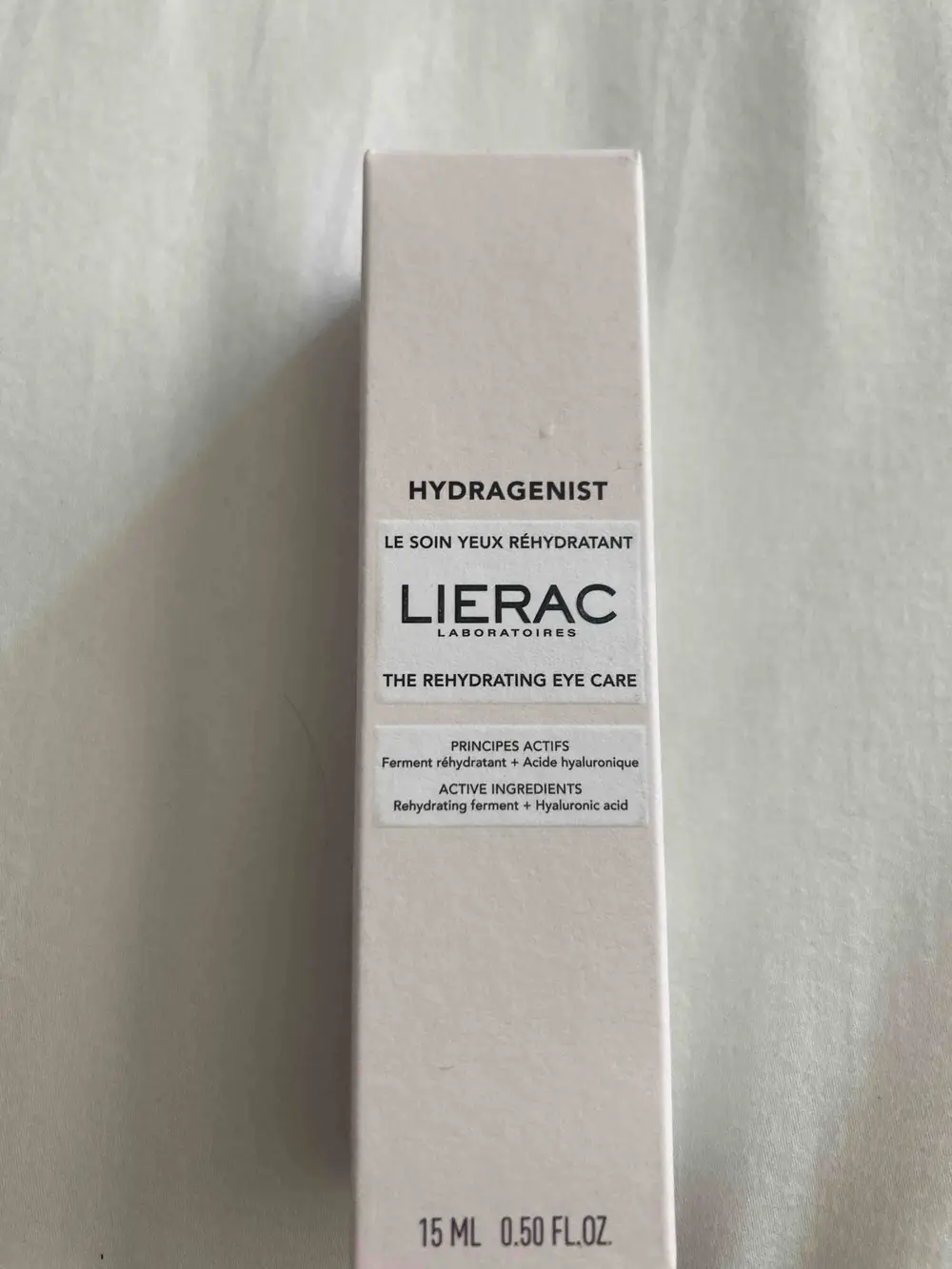 LIÉRAC - Hydragenist - Le soin yeux réhydratant