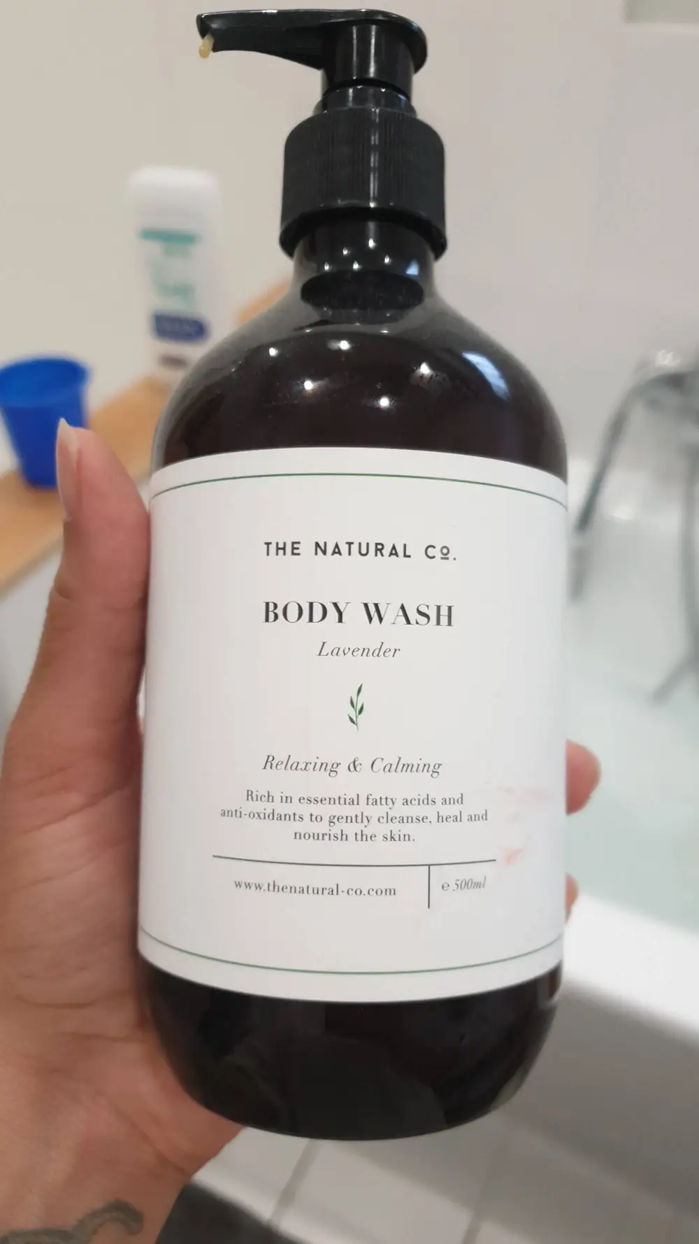 THE NATURAL CO - Body wash lavender