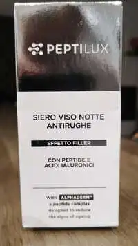 PEPTILUX - Siero viso notte antirughe