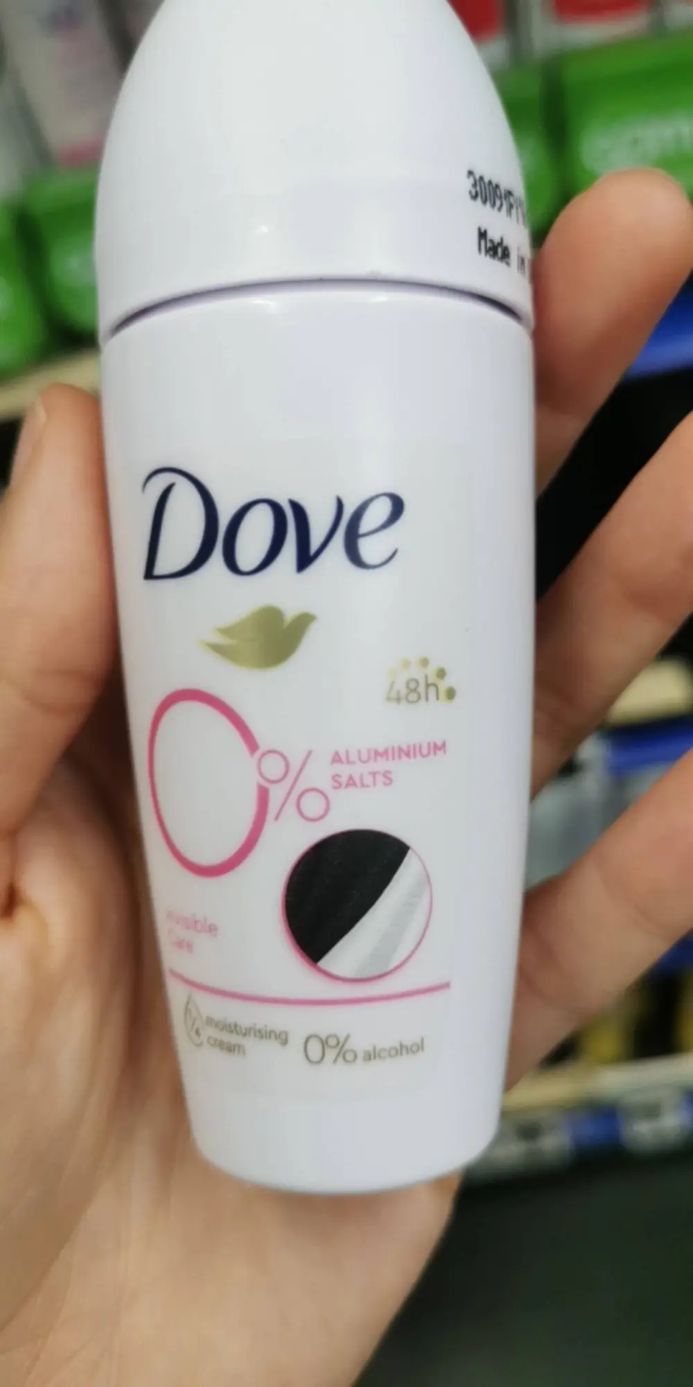 DOVE - Déodorant 0% alcohol 48h