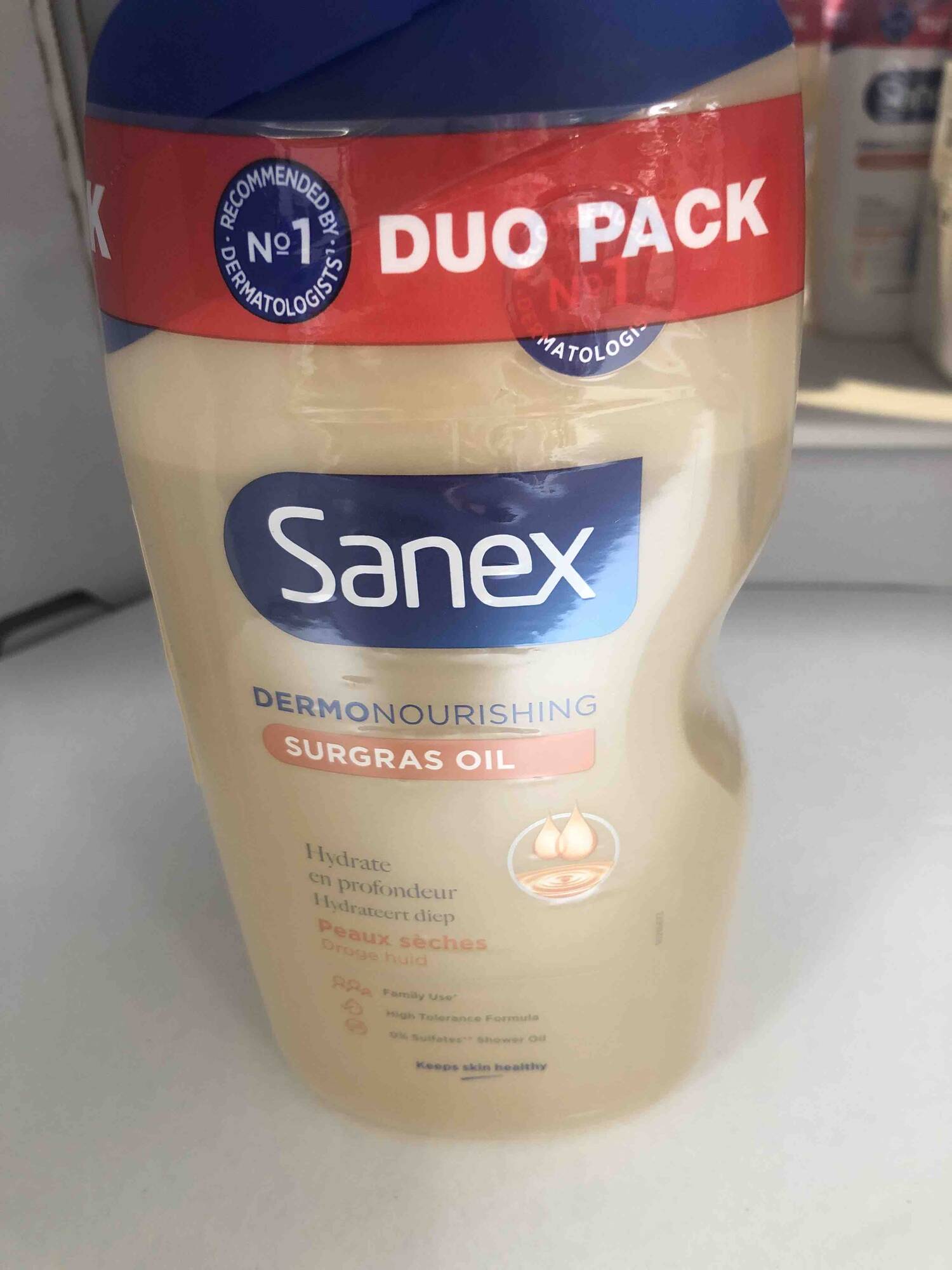 SANEX - Dermonourishing surgras oil - Gels douche