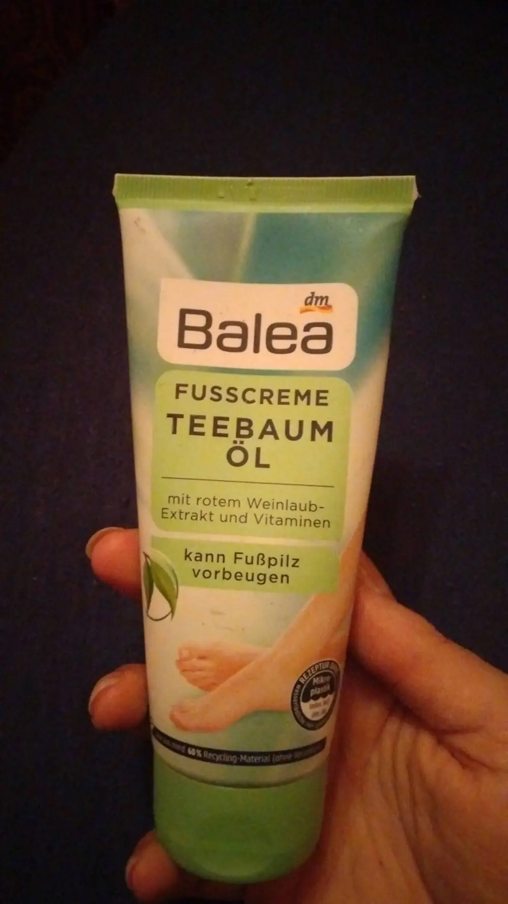 BALEA - Fusscreme teebaum öl