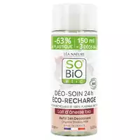SO'BIO ÉTIC - So'Bio étic Déodorant Recharge Soin 24h Hydratant au Lait d'Ânesse Bio SO'BIO ETIC