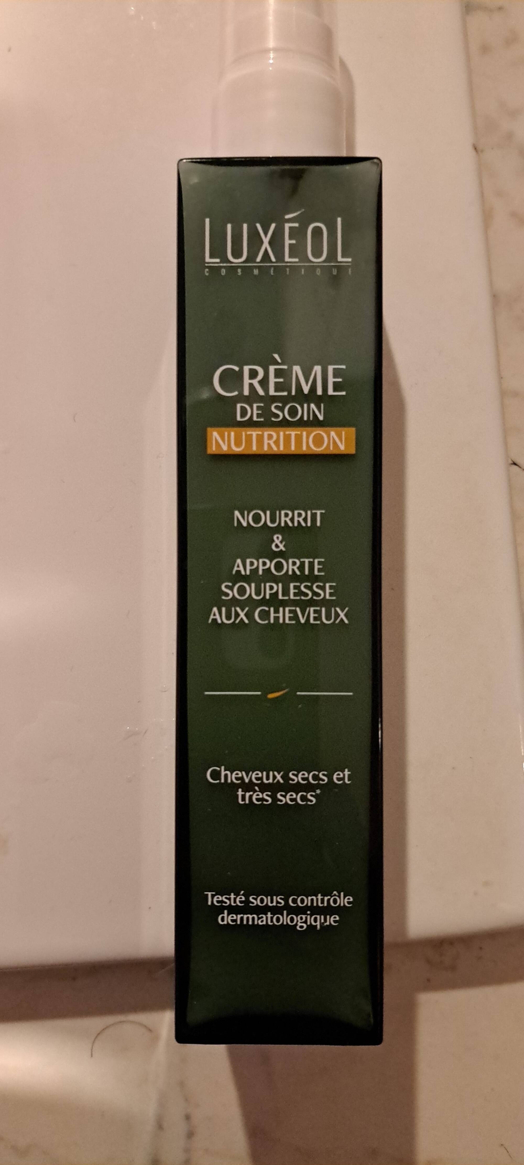 LUXÉOL - Nutrition - Crème de soin