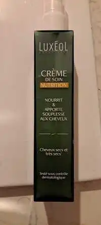 LUXÉOL - Nutrition - Crème de soin