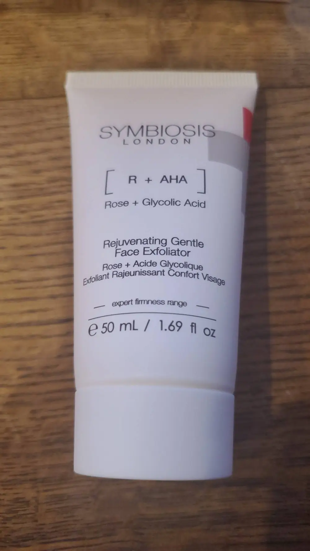 SYMBIOSIS LONDON - Rose + acide glycolique_exfoliant rajeunissant confort visage
