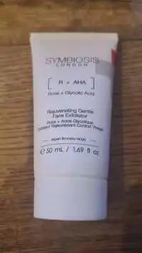 SYMBIOSIS LONDON - Rose + acide glycolique_exfoliant rajeunissant confort visage