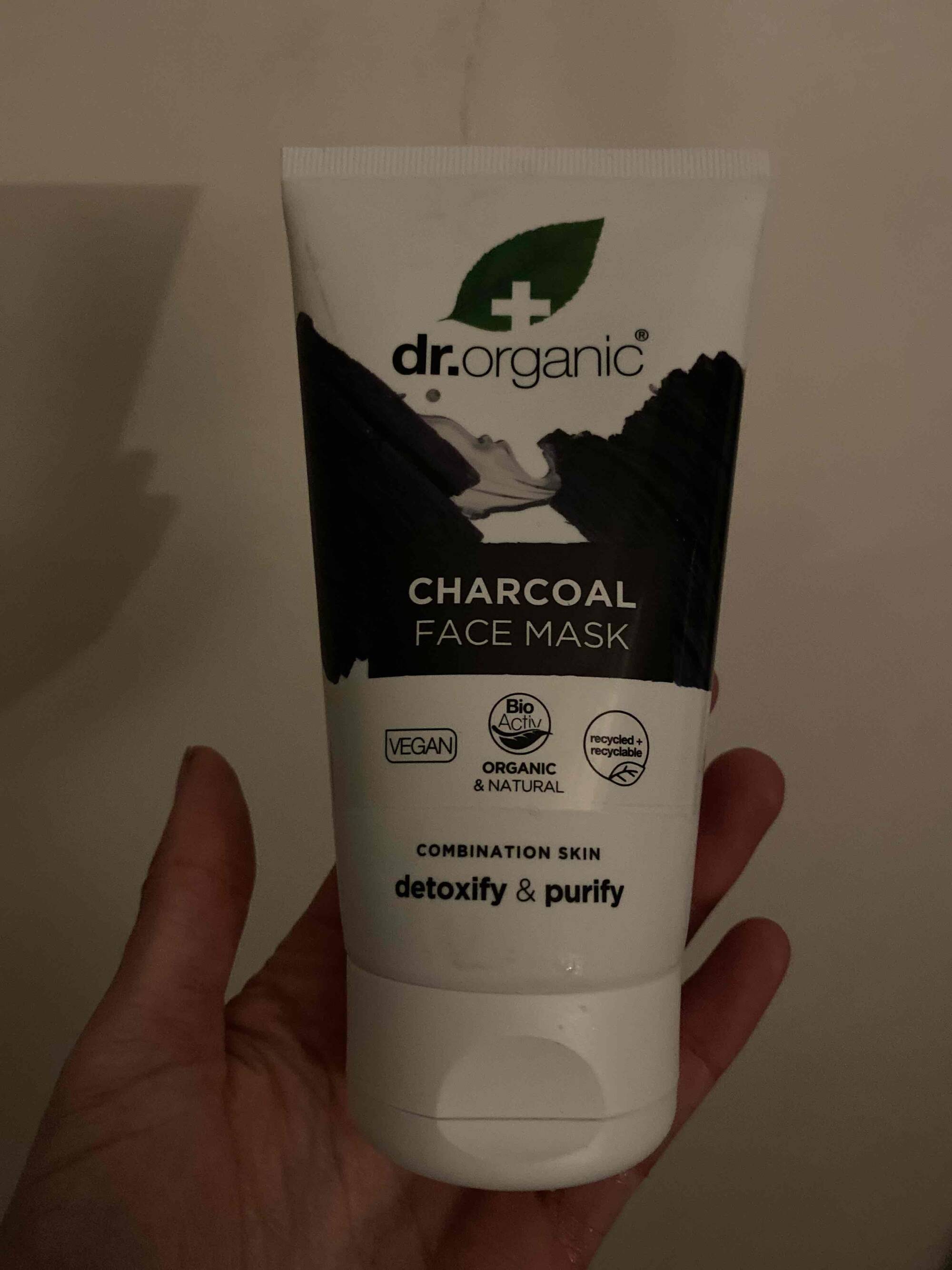 DR. ORGANIC - Charcoal - Face mask detoxify & purify
