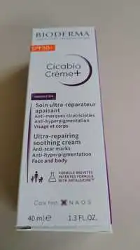 BIODERMA - Cicabio crème + soin ultra-réparateur apaisant