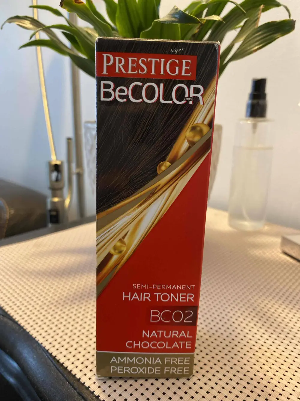 PRESTIGE - Becolor - Semi-permanent hair toner BC02 naturale chocolate