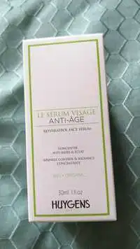HUYGENS - Le sérum visage anti-âge