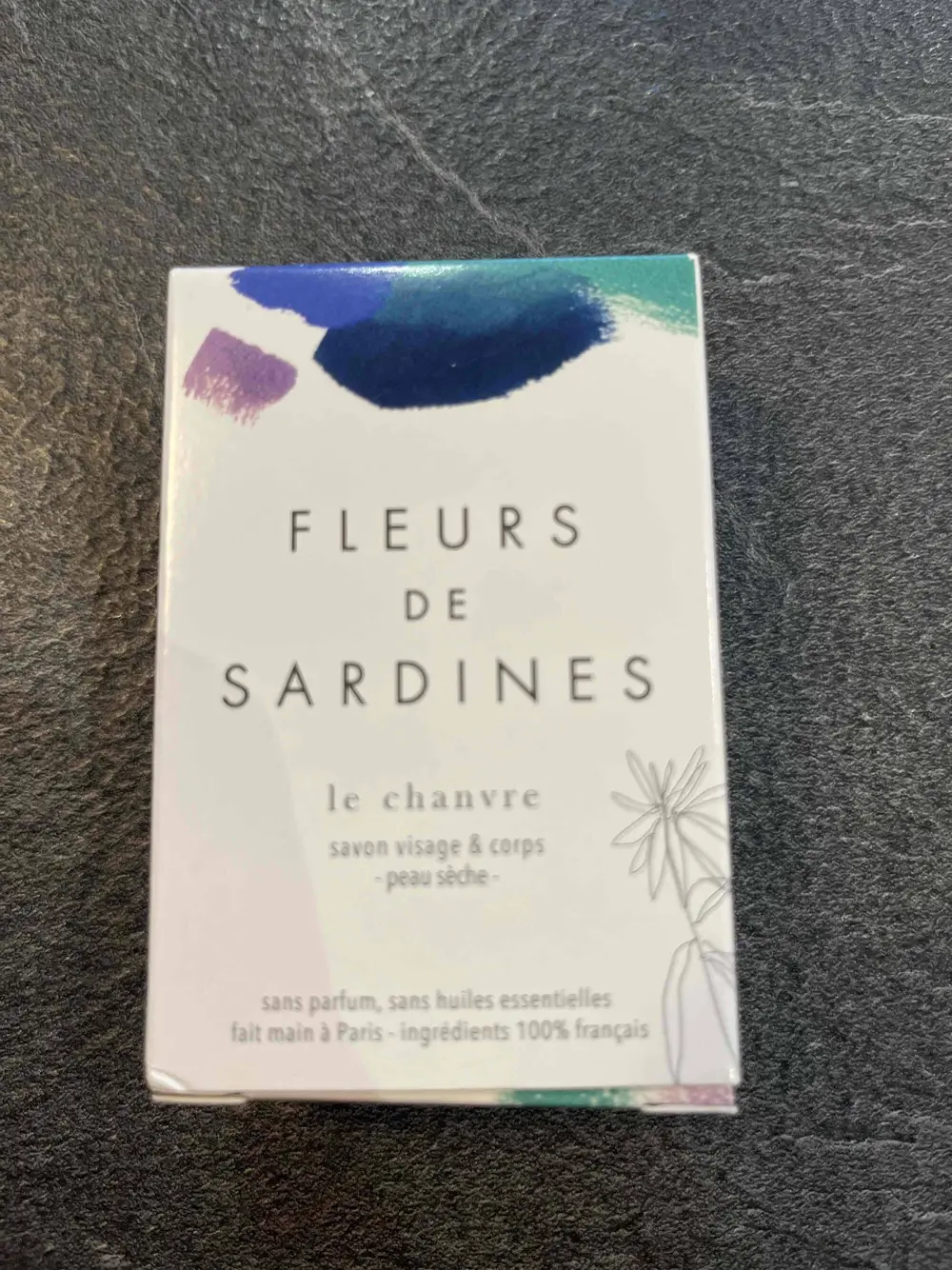 FLEURS DE SARDINES - Le chanvre - Savon visage & corps peau sèche