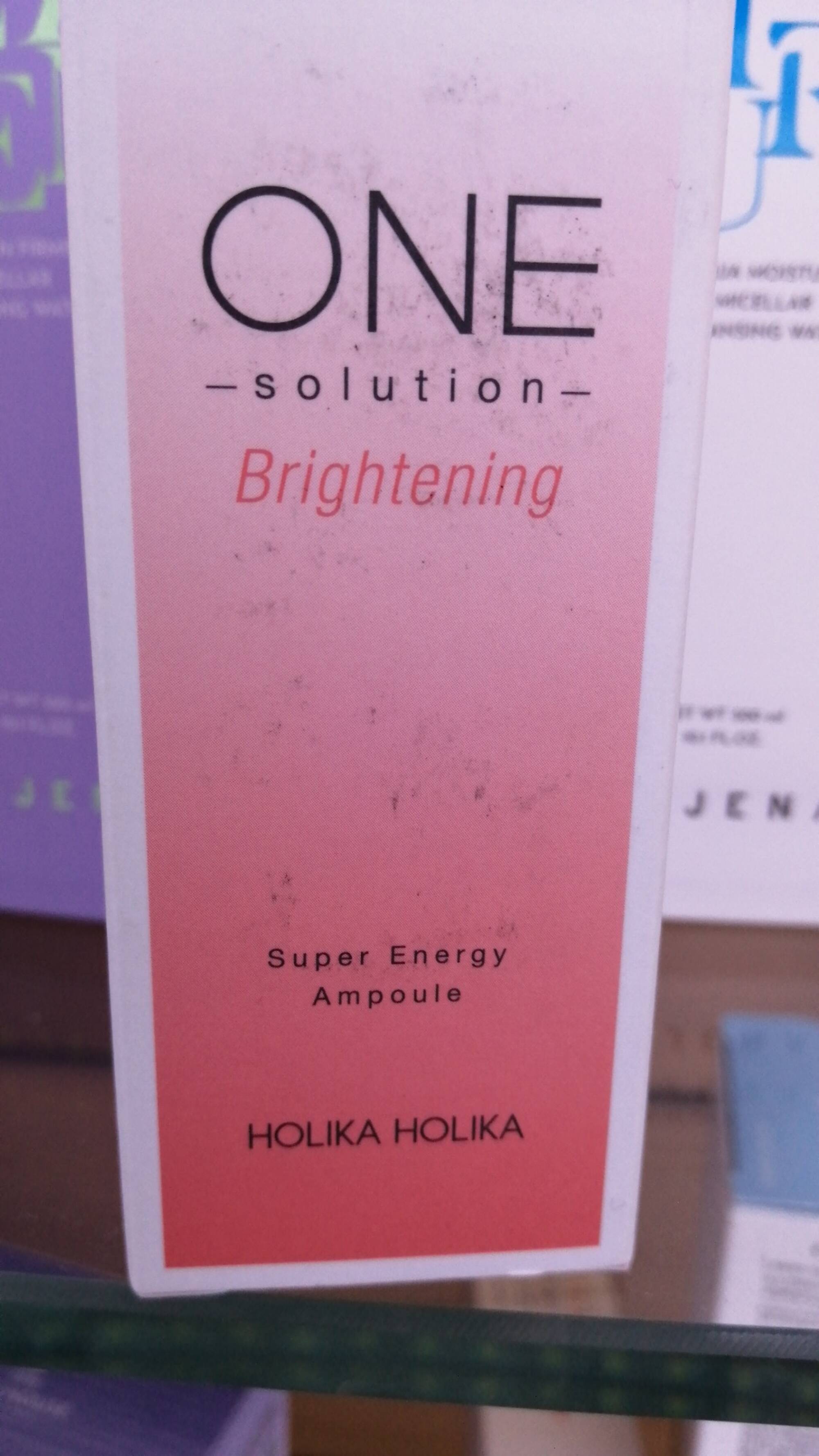 HOLIKA HOLIKA - One solution brightening