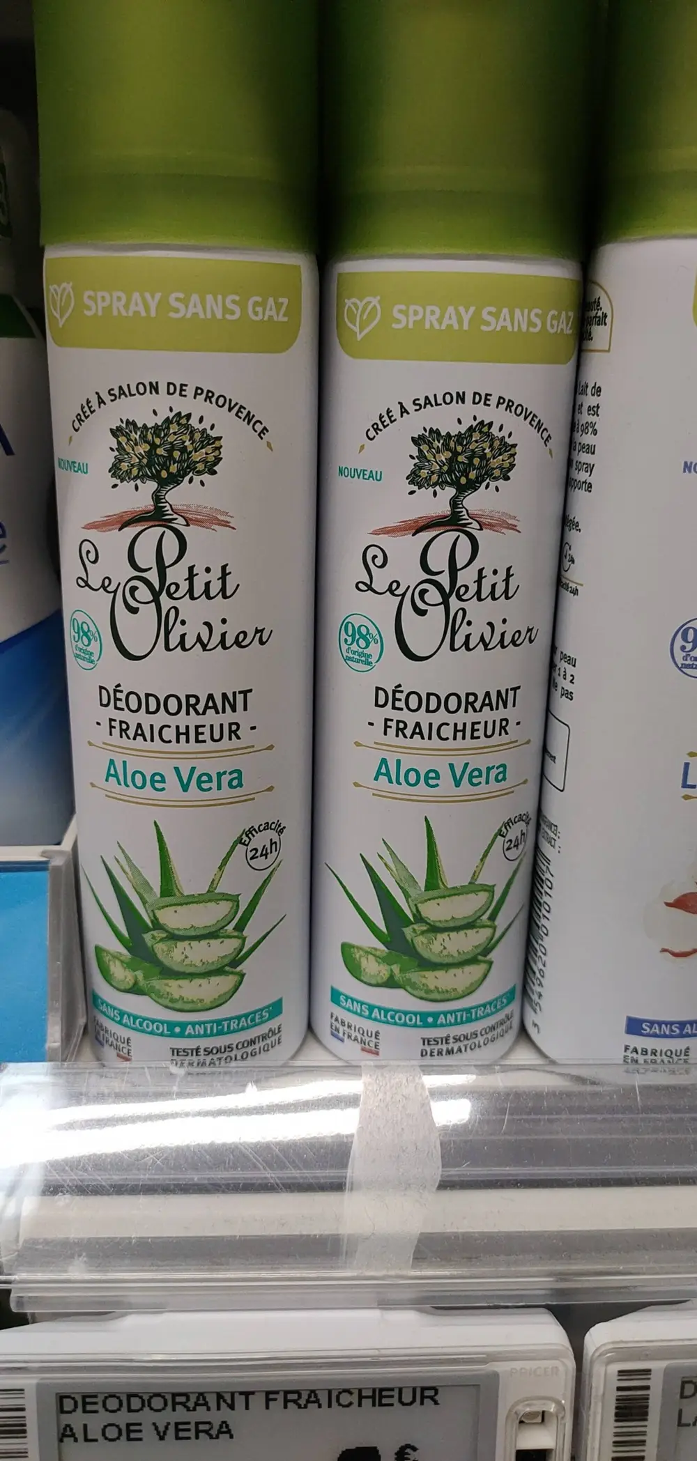 LE PETIT OLIVIER - Déodorant fraicheur aloe vera