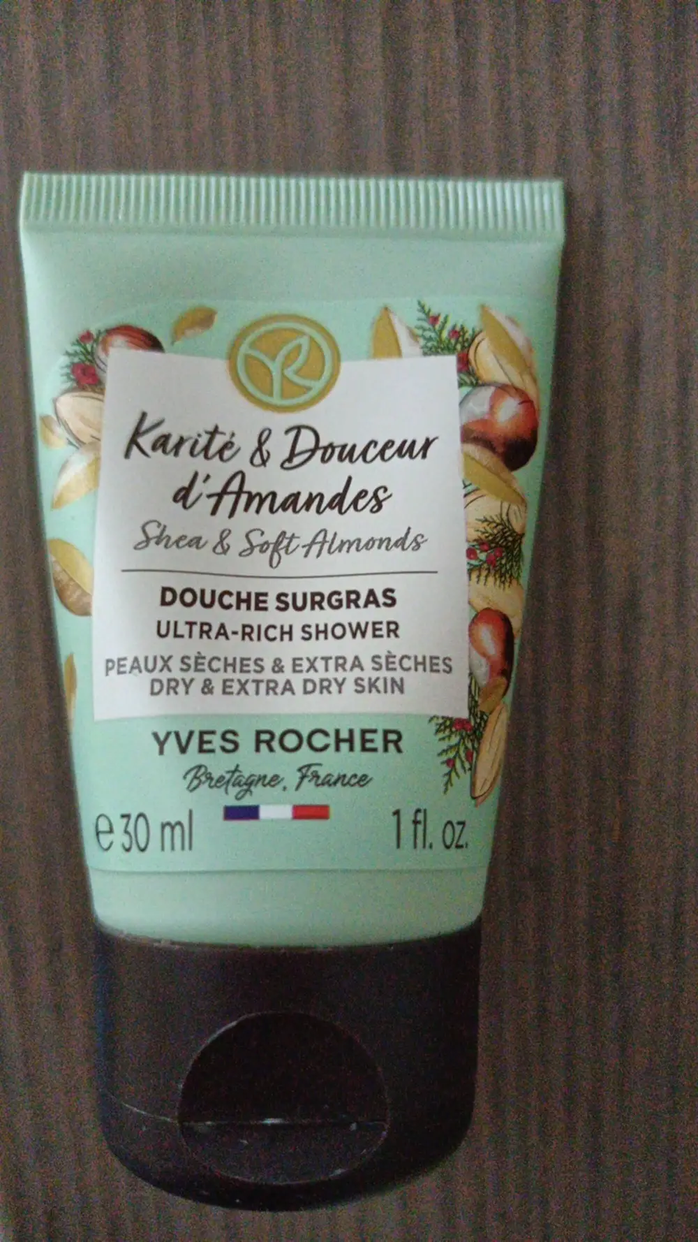 YVES ROCHER - Karité & douceur d'amandes - Douches surgras