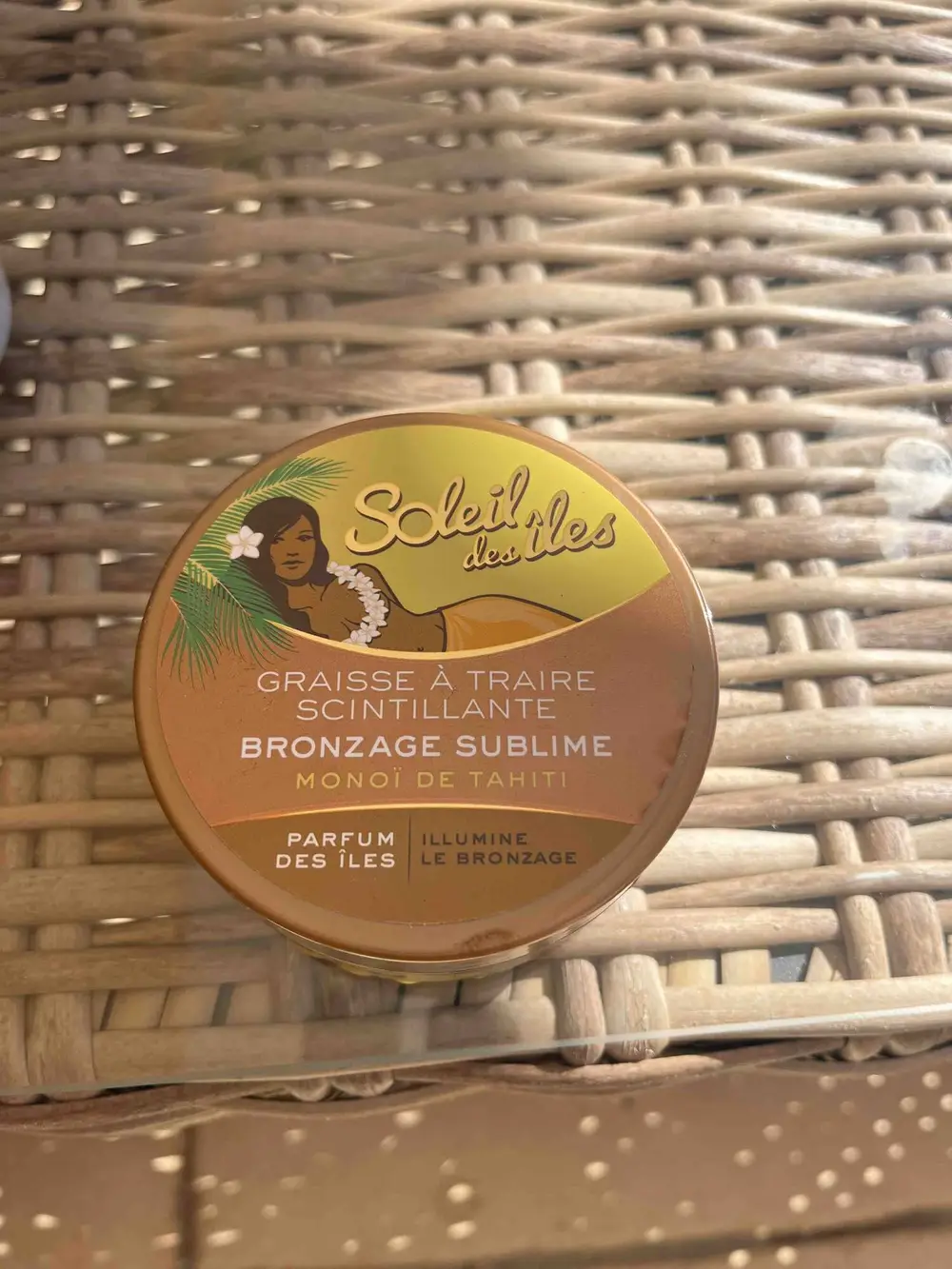 SOLEIL DES ILES - Graisse à traire scintillante - Bronzage sublime