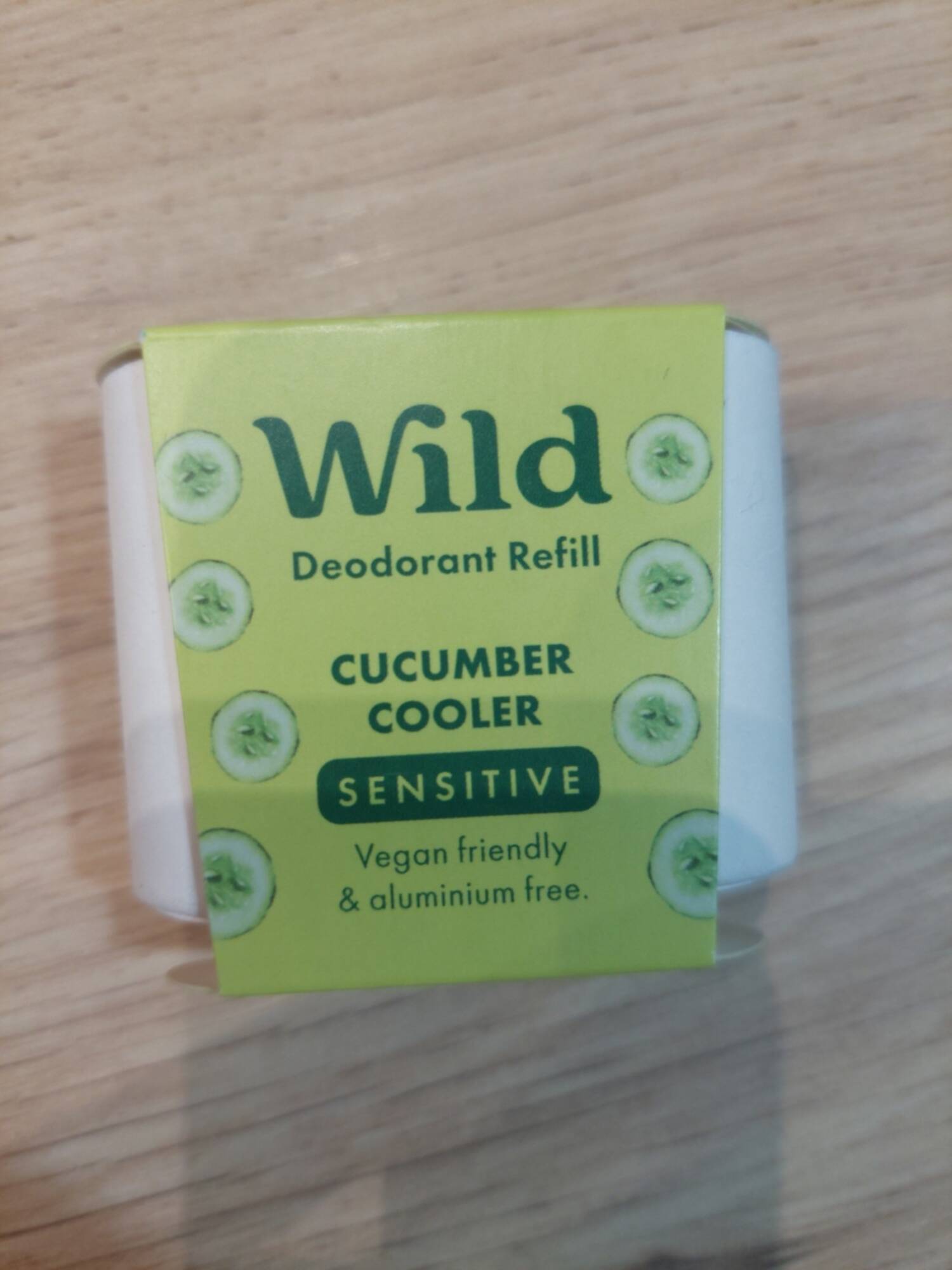 WILD - Cucumber cooler - Deodorant refill