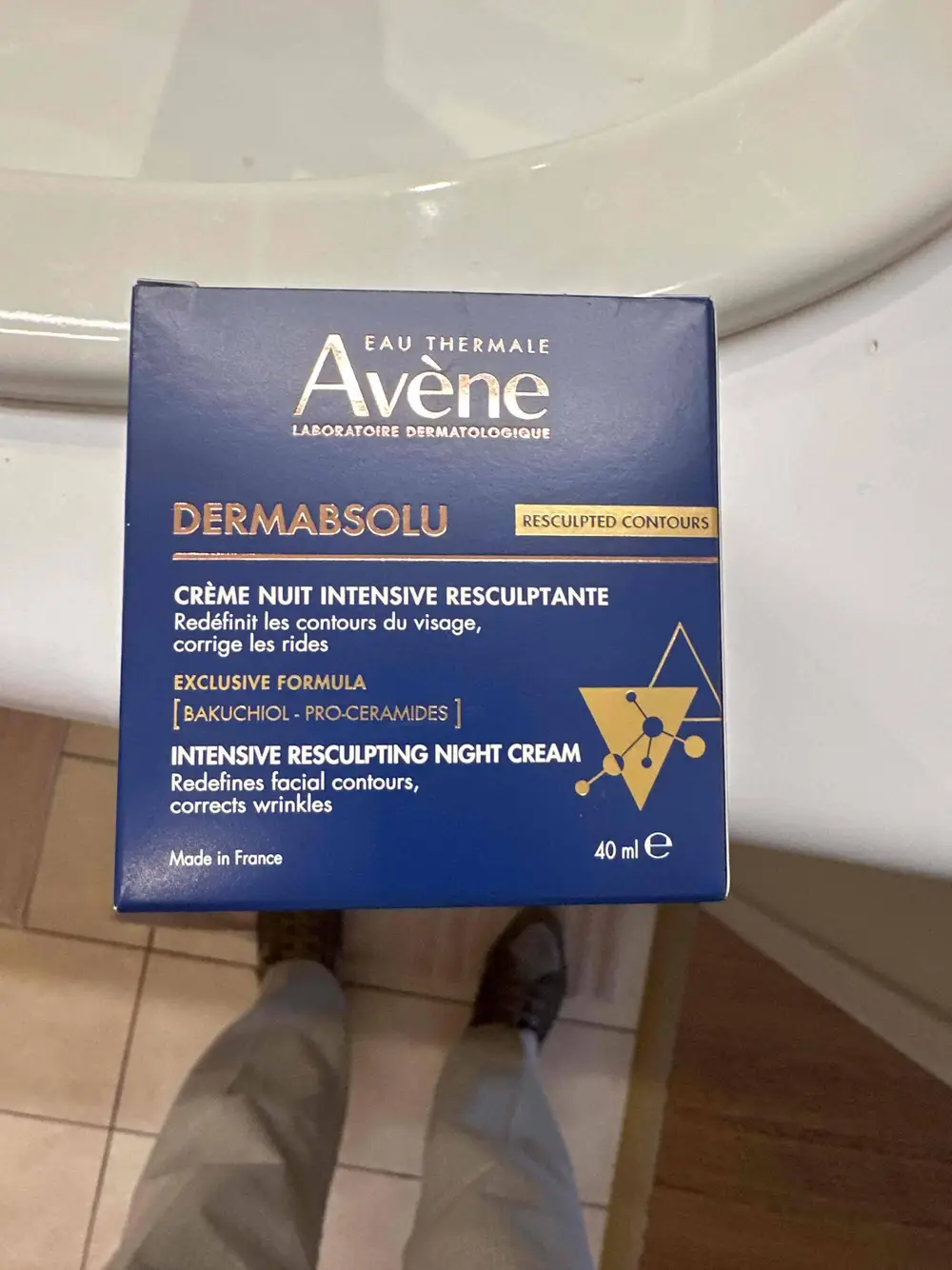 EAU THERMALE AVÈNE - Dermabsolu - Crème nuit intensive resculptante