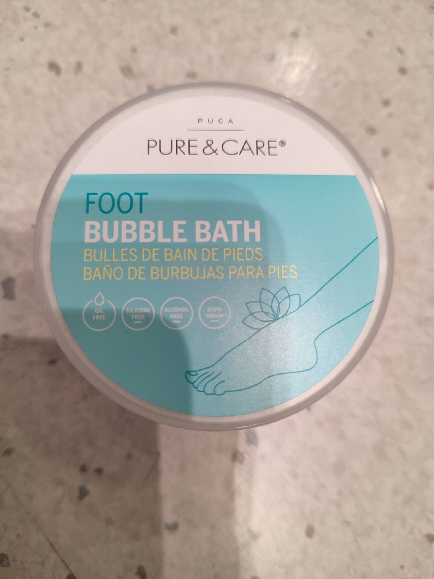 PURE & CARE - Bulles de bain de pieds