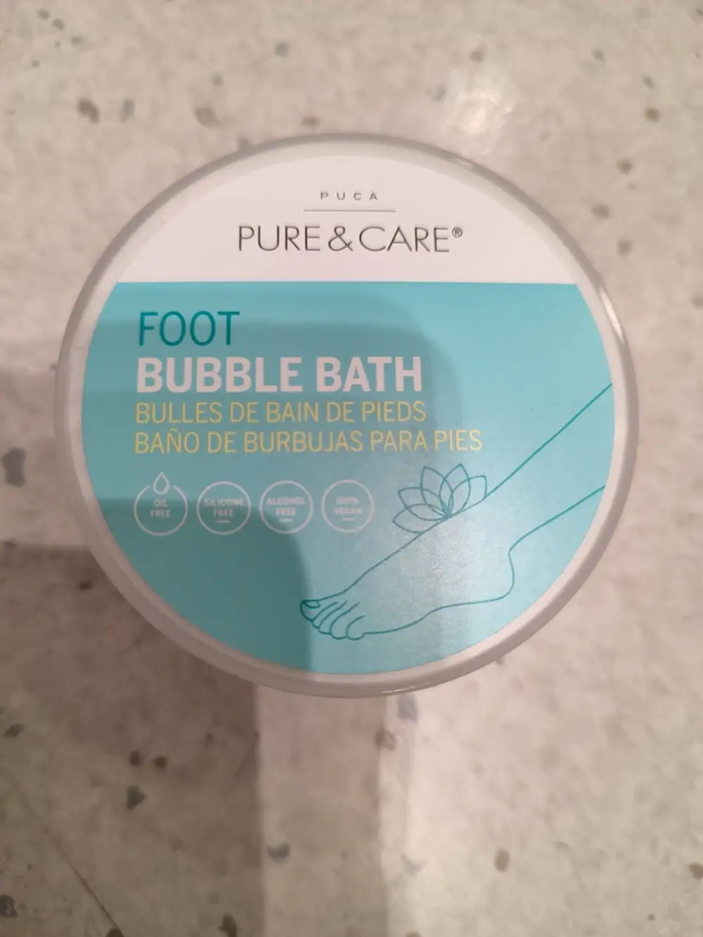 PURE & CARE - Bulles de bain de pieds