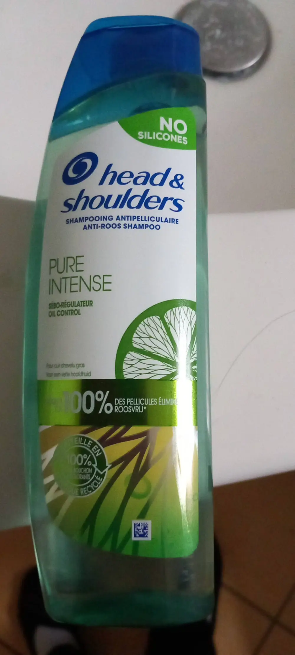 HEAD & SHOULDERS - Pure intense - Shampooing antipelliculaire