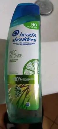 HEAD & SHOULDERS - Pure intense - Shampooing antipelliculaire